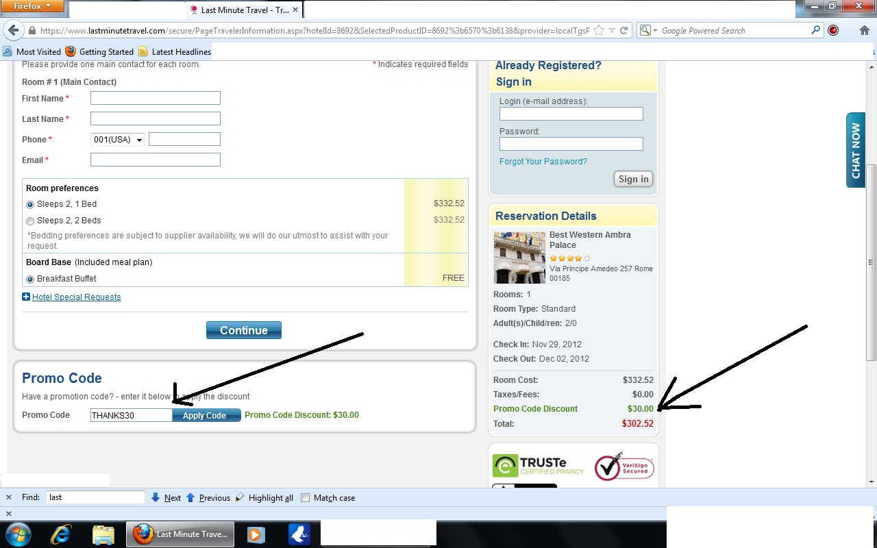 How to use a Last Minute Travel coupon Use Last Minute Travel’s mobile app to browse at any time, stay up to the minute for the latest deals, and plan the vacation you want. If any confusion arises while planning, Last Minute Travel has online travel guides to assist you with every step. Never leave home in doubt! Last Minute Travel coupon codes make exploration cheap, safe, and fun.